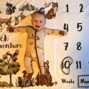 Sasquatch Zippy Pajamas | LIVELY RAE | Sasquatchin' ZZZ's Bamboo Oeko-Tex